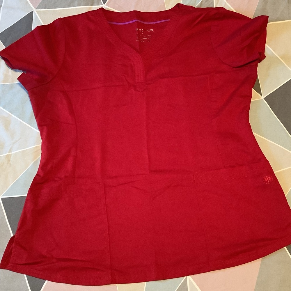Healing Hands Scrub Top Large